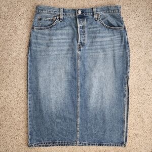 Levi's Denim Midi Skirt